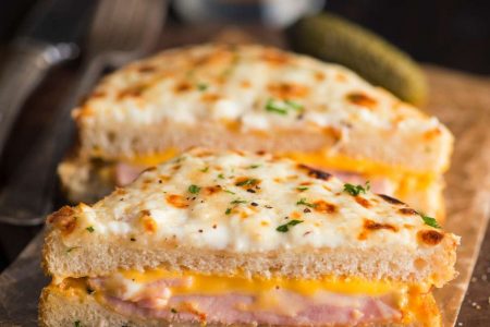 recette de croque monsieur végétarien