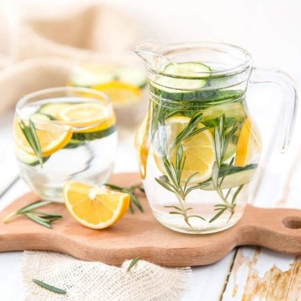 boisson qui brûle des graisses eau citronnée