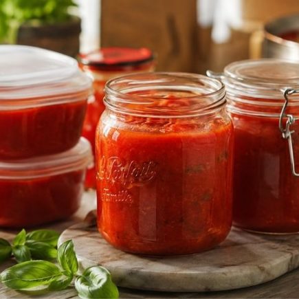 conserver sauce tomate sans stérilisation