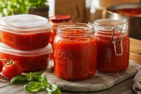 conserver sauce tomate sans stérilisation