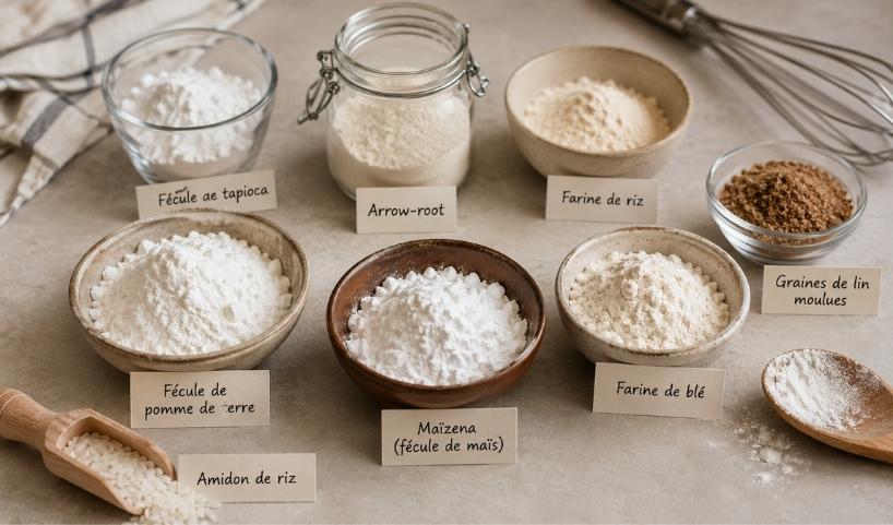 par quoi remplacer la maïzena