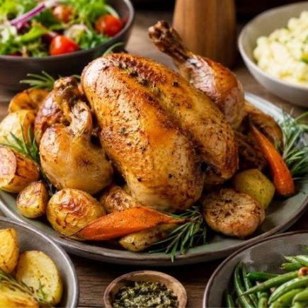 que faire comme accompagnement avec un poulet rôti