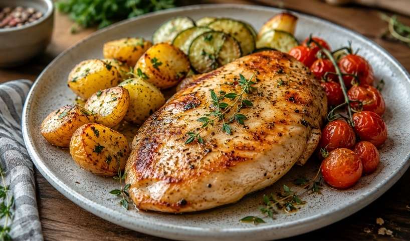 escalopes de dinde au four